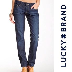 Lucky Brand Lola straight midrise jeans